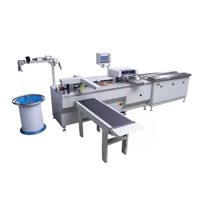Automatische spiraaldraad pons- en bindmachine